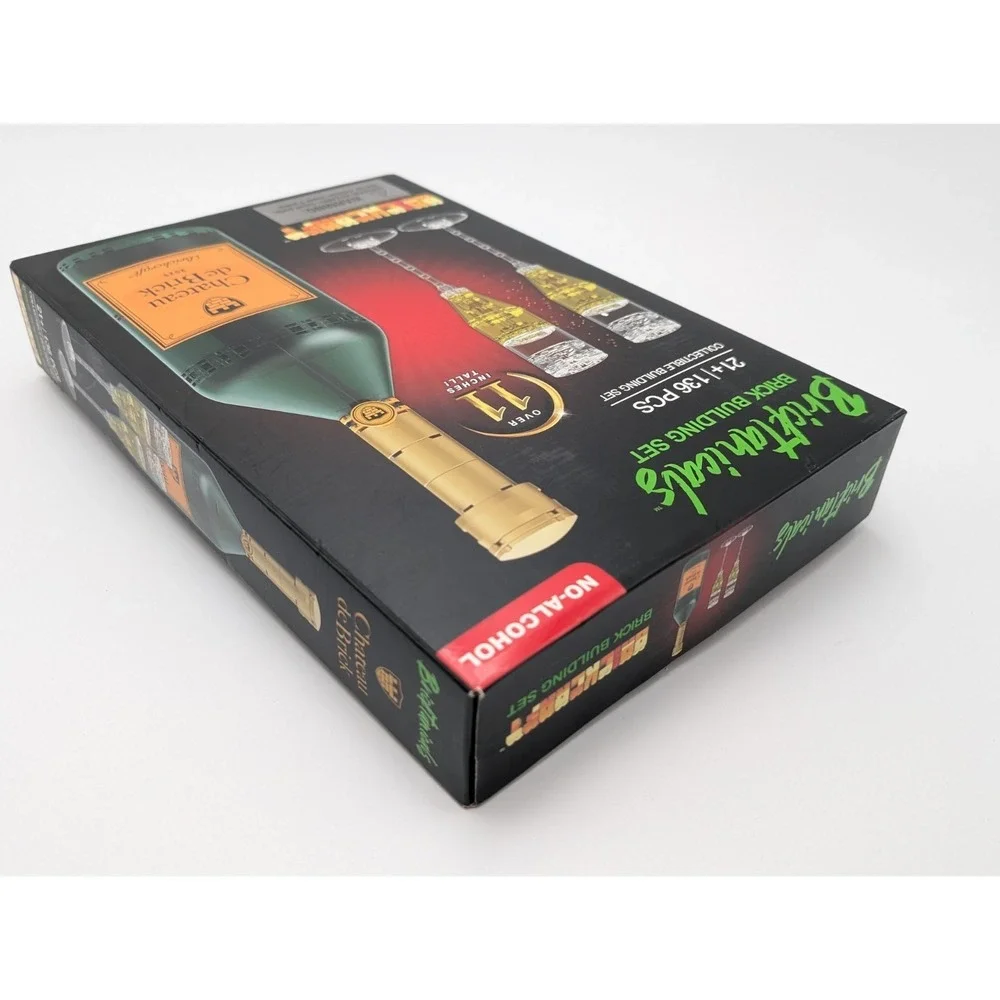 Brickcraft BRICKTANICALS Chateau De‎ Brick VALENTINE'S DAY Wine Bottle Toy! 2025